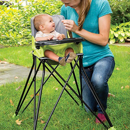 썸머인펀트 [아마존베스트]Summer Infant Pop and Sit Portable Highchair, Green