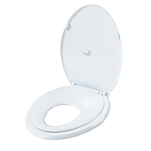 썸머인펀트 [아마존베스트]Summer Infant 2-in-1 Toilet Trainer (Oval) - Potty Training Seat - Toddler & Adult Space-Saving Potty...