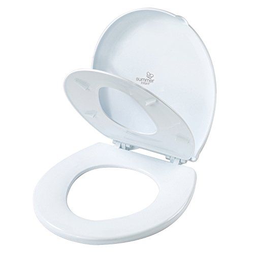 썸머인펀트 [아마존베스트]Summer Infant 2-in-1 Toilet Trainer (Round) - Potty Training Seat - Toddler & Adult Space-Saving Potty Topper