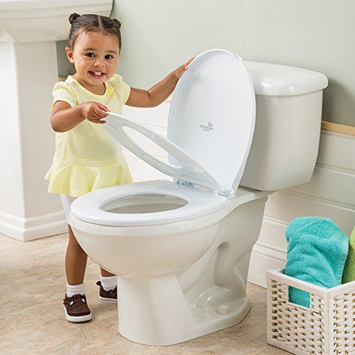 썸머인펀트 [아마존베스트]Summer Infant 2-in-1 Toilet Trainer (Round) - Potty Training Seat - Toddler & Adult Space-Saving Potty Topper