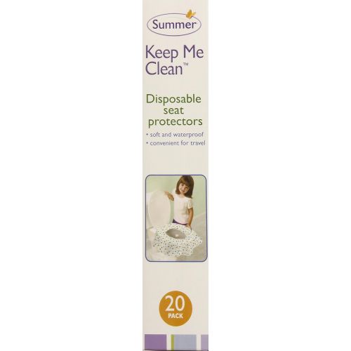 썸머인펀트 [아마존베스트]Summer Infant Keep Me Clean Disposable Potty Protectors Travel Pack, 20-Count