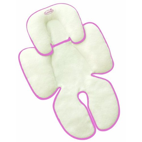 썸머인펀트 [아마존베스트]Summer Infant Snuzzler Infant Support for Car Seats and Strollers, Velboa Pink