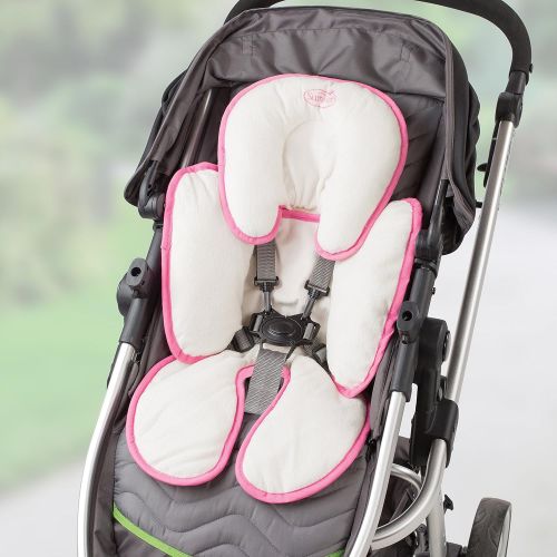 썸머인펀트 [아마존베스트]Summer Infant Snuzzler Infant Support for Car Seats and Strollers, Velboa Pink