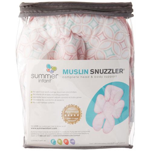 썸머인펀트 [아마존베스트]Summer Infant Muslin Snuzzler Head and Body Support, Medallion Days