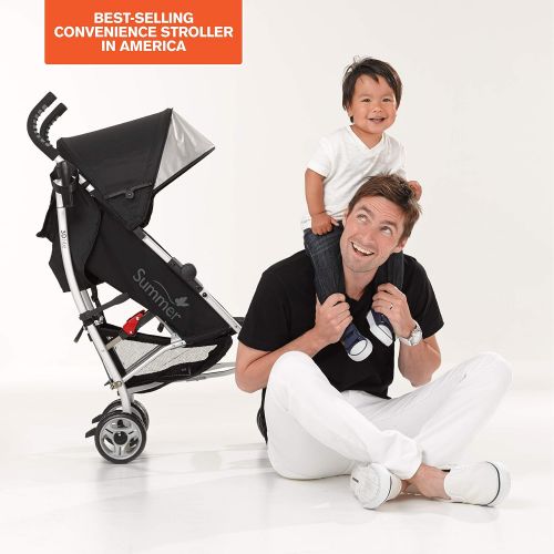 썸머인펀트 [아마존베스트]Summer Infant 3D Lite Convenience Stroller - Black