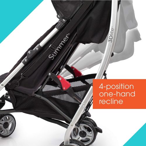 썸머인펀트 [아마존베스트]Summer Infant 3D Lite Convenience Stroller - Black