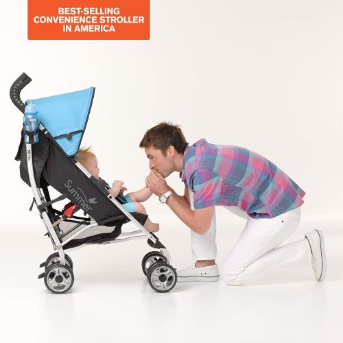 썸머인펀트 [아마존베스트]Summer Infant 3Dlite Convenience Stroller, Caribbean Blue