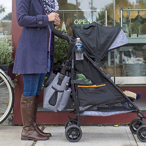 썸머인펀트 [아마존베스트]Summer Infant 3Dtote Convenience Stroller, Orange & Heather Gray