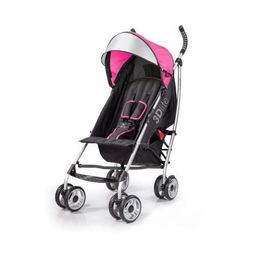 썸머인펀트 [아마존베스트]Summer Infant 3Dlite Convenience Stroller, Hibiscus Pink