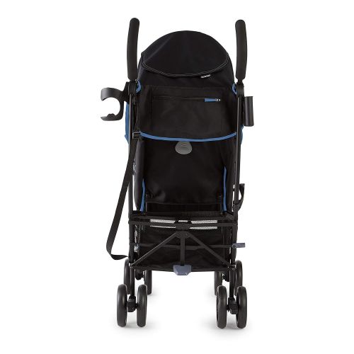 썸머인펀트 [아마존베스트]Summer Infant Summer 3Dlite+ Convenience Stroller, Blue/Matte Black  Lightweight Umbrella Stroller with Oversized Canopy, Extra-Large Storage and Compact Fold