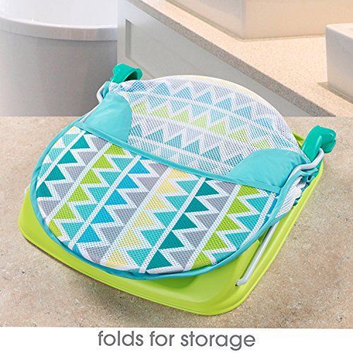 썸머인펀트 [아마존베스트]Summer Infant Deluxe Baby Bather, Triangle Stripe