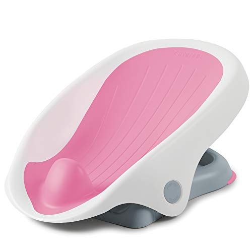 썸머인펀트 [아마존베스트]Summer Infant Summer Clean Rinse Baby Bather, Pink  Bath Support for Use on The Counter, in Bath Tub or in...