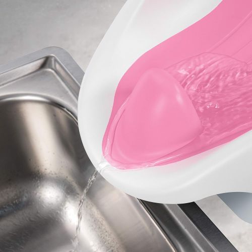 썸머인펀트 [아마존베스트]Summer Infant Summer Clean Rinse Baby Bather, Pink  Bath Support for Use on The Counter, in Bath Tub or in...