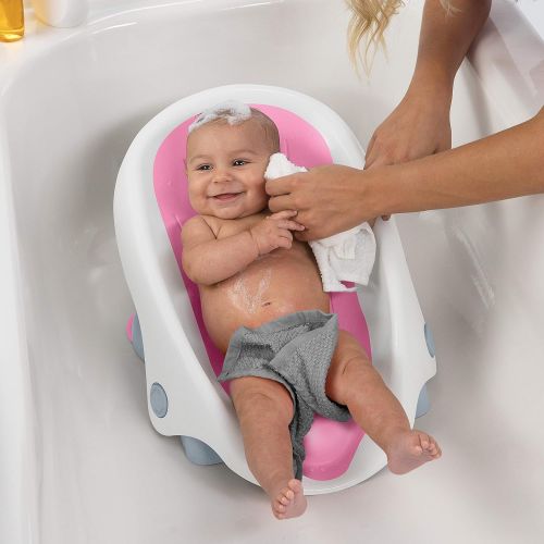 썸머인펀트 [아마존베스트]Summer Infant Summer Clean Rinse Baby Bather, Pink  Bath Support for Use on The Counter, in Bath Tub or in...