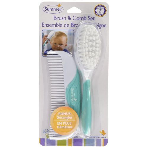 썸머인펀트 [아마존베스트]Summer Infant Brush and Comb, Teal/White