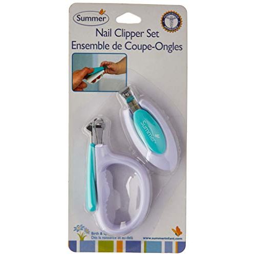 썸머인펀트 [아마존베스트]Summer Infant Nail Clipper Set, Teal/White