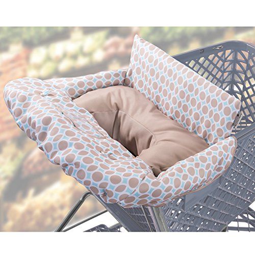 썸머인펀트 [아마존베스트]Summer Infant 2-in-1 Cushy Cart Cover and Seat Positioner, Dots and Diamonds