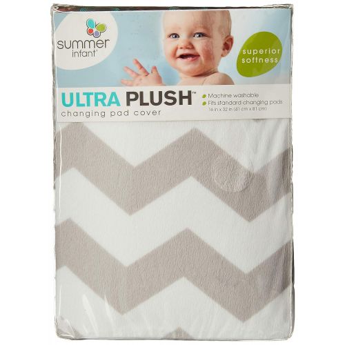 썸머인펀트 Summer Infant Summer Ultra Plush Changing Pad Cover, Chevron