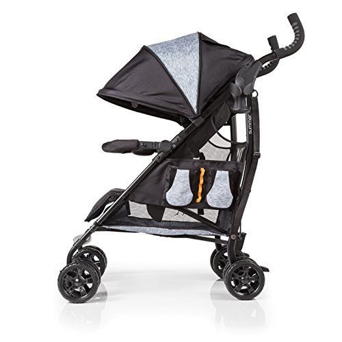 썸머인펀트 Summer Infant Summer 3Dtote Convenience Stroller, Orange & Heather Gray