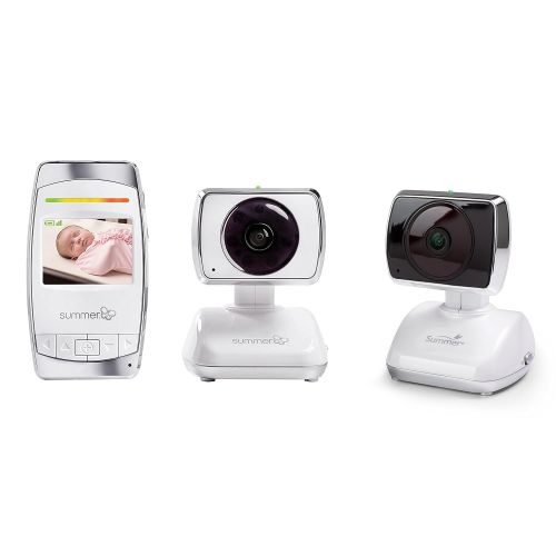 썸머인펀트 Summer Infant Baby Secure Pan Scan LCD Video Monitor System + Extra Video Camera