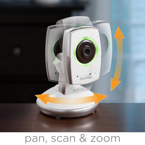 썸머인펀트 Summer Infant Baby Zoom Wi-Fi Video Monitor and Internet Viewing System, Link Wi-Fi Series