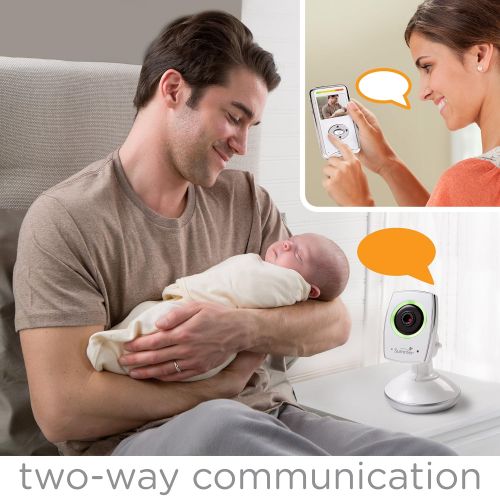 썸머인펀트 Summer Infant Baby Zoom Wi-Fi Video Monitor and Internet Viewing System, Link Wi-Fi Series