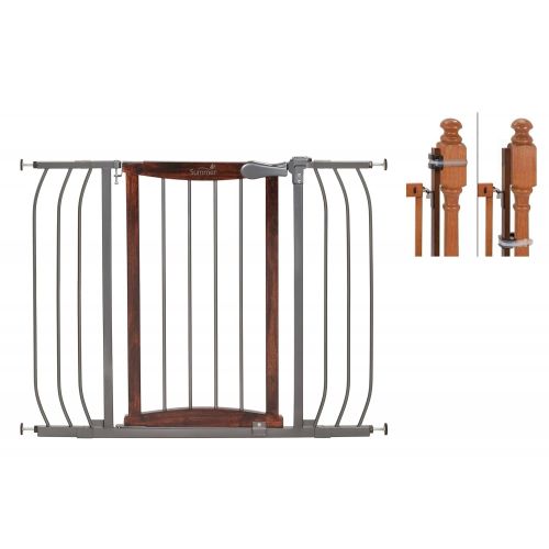 썸머인펀트 Summer Infant Anywhere Decorative Walk-Thru Gate with Banister Installation Kit