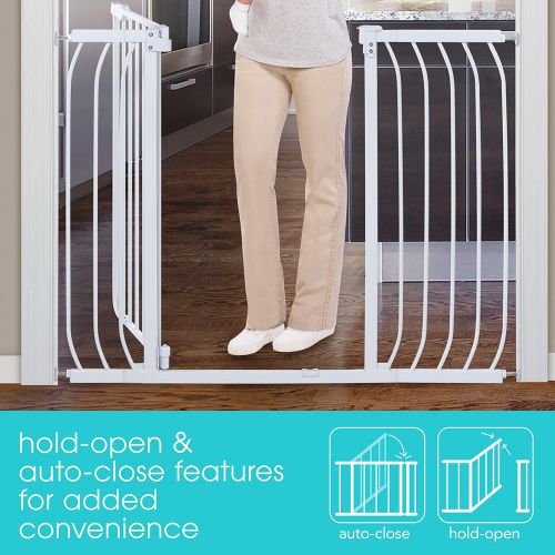 썸머인펀트 Summer Infant Multi-Use Extra Tall Walk-Thru Gate, White