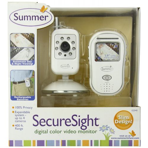 썸머인펀트 Summer Infant Secure Sight Digital Color Video Baby Monitor (Discontinued by Manufacturer)