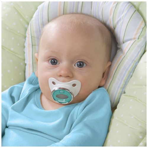 썸머인펀트 Summer Infant Pacifier Thermometer, Teal/White - 2 Pack