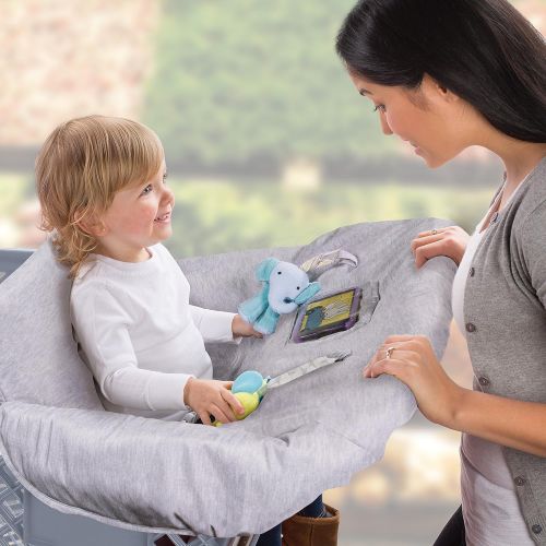 썸머인펀트 Summer Infant Cushy Cart Cover, Elephant, Heathered Grey