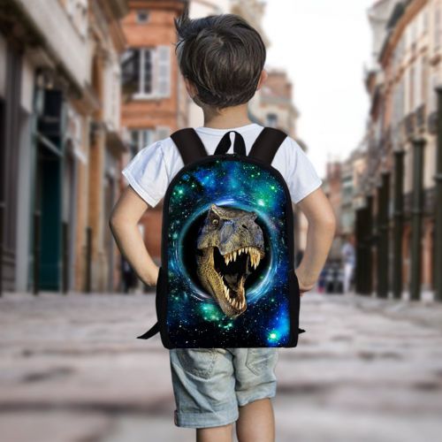  Summeridea Cool 3D Animals Dinosaur Children School Book Bag Kids Printing Backpacks