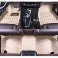 Summir Fit for Mercedes-Benz E-Series W211 2006-2008 Leather Car Floor Mats Waterproof Mat … (Beige)