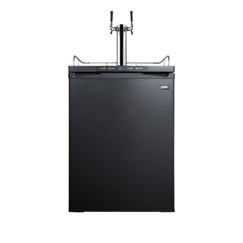  Summit SBC635MBITWIN 24 Inch Wide 6 Cu. Ft. Double Tap Built-In Kegerator with D by Summit