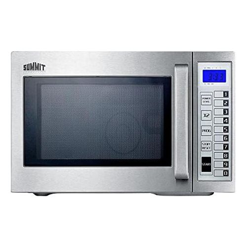  SUMMIT BY WHITE MOUNTAIN Summit SCM1000SS Microwave, Stainless-Steel