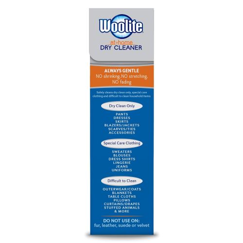  Summit Brands Woolite At Home Dry Cleaner, Fragrance Free, 4 Pack, 24 Cloths