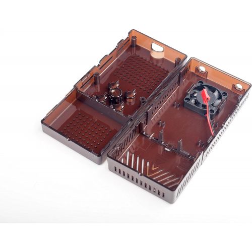  [아마존베스트]SummitLink Tinted Case with Fan for ADS-B Raspberry Pi Stratux DIY Kit, Matte Finish Tool Free Assembly (Does not fit AHRS)