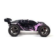 SummitLink Compatible Custom Body Muddy Pink Over Black Replacement for 1/16 Scale RC Car or Truck (Truck not Included) ERMN-BP-03