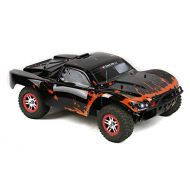 SummitLink Compatible Custom Body Muddy Orange Over Black Replacement for 1/10 Scale RC Car or Truck (Truck not Included) SS-BR-02