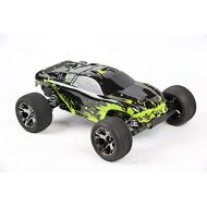 SummitLink Compatible Custom Body Muddy Green Over Black Replacement for 1/10 Scale RC Car or Truck (Truck not Included) R-G-01