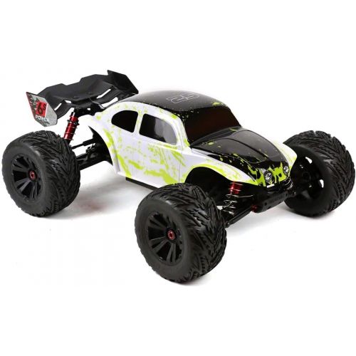  SummitLink Compatible Custom Body Muddy Green Over White/Black Replacement for 1/10 1/8 Scale RC Car or Truck (Truck not Included) B-BWG-03
