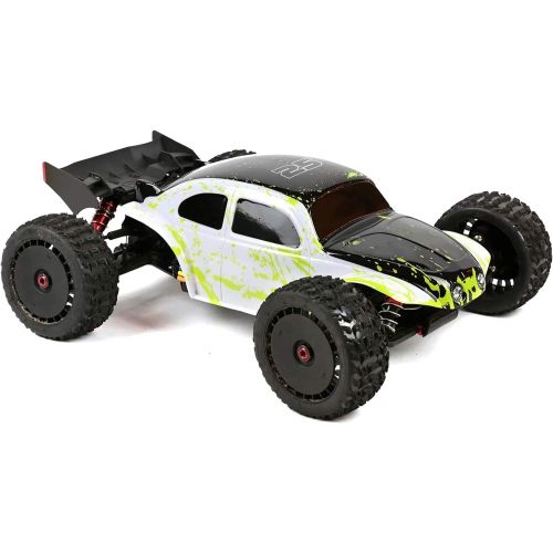  SummitLink Compatible Custom Body Muddy Green Over White/Black Replacement for 1/10 1/8 Scale RC Car or Truck (Truck not Included) B-BWG-03