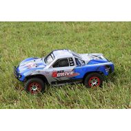 SummitLink Custom Body Blue Compatible for 1/10 Scale RC Car or Truck (Truck not Included) SSJ-BL-02