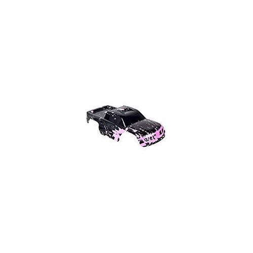  SummitLink Compatible Custom Body Muddy Pink Over Black Replacement for 1/10 Scale RC Car or Truck (Truck not Included) ST-BP-02