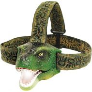 Big Discoveries Original DinoBryte LED Headlamp Roaring T-Rex Dinosaur Head Lamp for Kids | Dino Toy Headlight Flashlight for Boys, Girls, or Adults