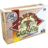 Camping with Sasquatch by Big Discoveries - A 128-Count Family Card Game with a Roar! | Fun Rummy Meets Slapjack Card Games for Kids, Teens, Adults, and Families