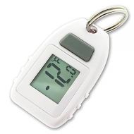 Sun Company Digital Zipogage - Compact Zipperpull Digital Thermometer | for Skiing, Snowboarding, Cold-Weather Camping, Snowshoeing, or Any Outdoor Activity