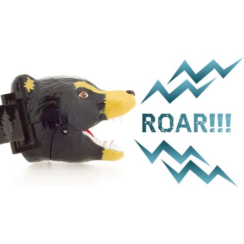  Sun Company Bear LED Headlamp - Bear Headlamps for Kids Multiple Styles Available Toy Head Lamp for Boys, Girls, or Adults Perfect for Camping, Hiking, Reading, and Parties