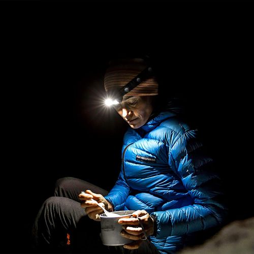  Sun Company Versa 360 Headlamp - Rechargeable LED Rotating Head Lamp and Clip-On Light for Camping, Hiking, Home Improvement