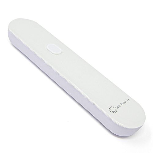  Sun Hustle UV Light Sanitizer Wand - Portable USB-C Rechargeable 3x UVC LED Light Sterilizer for Masks, Cell Phones or Any Surface - Helps Combat Bacteria, Germs and Viruses.